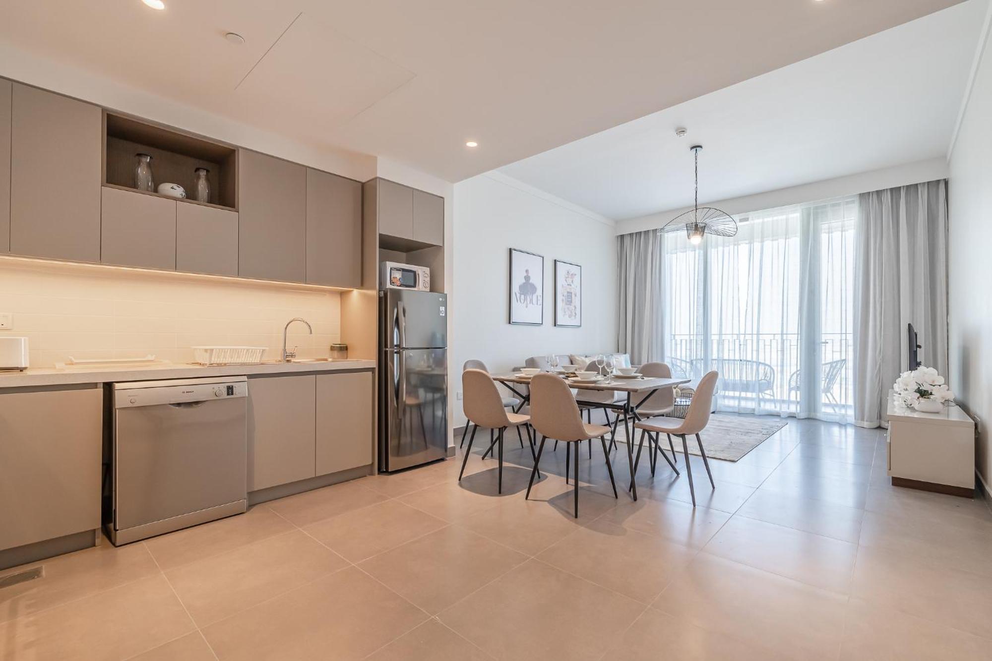 Spacious 2Bdr In Creek Harbor With City View Dubai Eksteriør bilde
